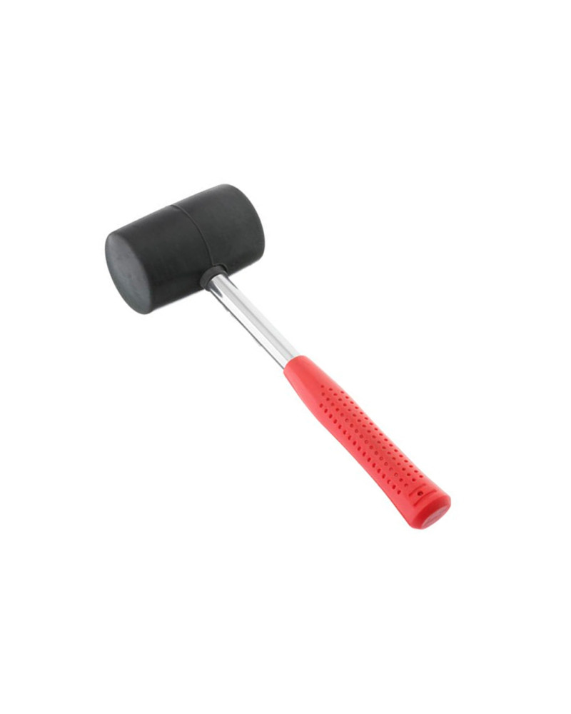Киянка Intertool - 680 г х 80 мм Чорна, ручка метал (HT-0232)