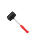 Киянка Intertool - 900 г х 90 мм Чорна, ручка метал (HT-0233)
