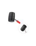 Киянка Intertool - 900 г х 90 мм Чорна, ручка метал (HT-0233)