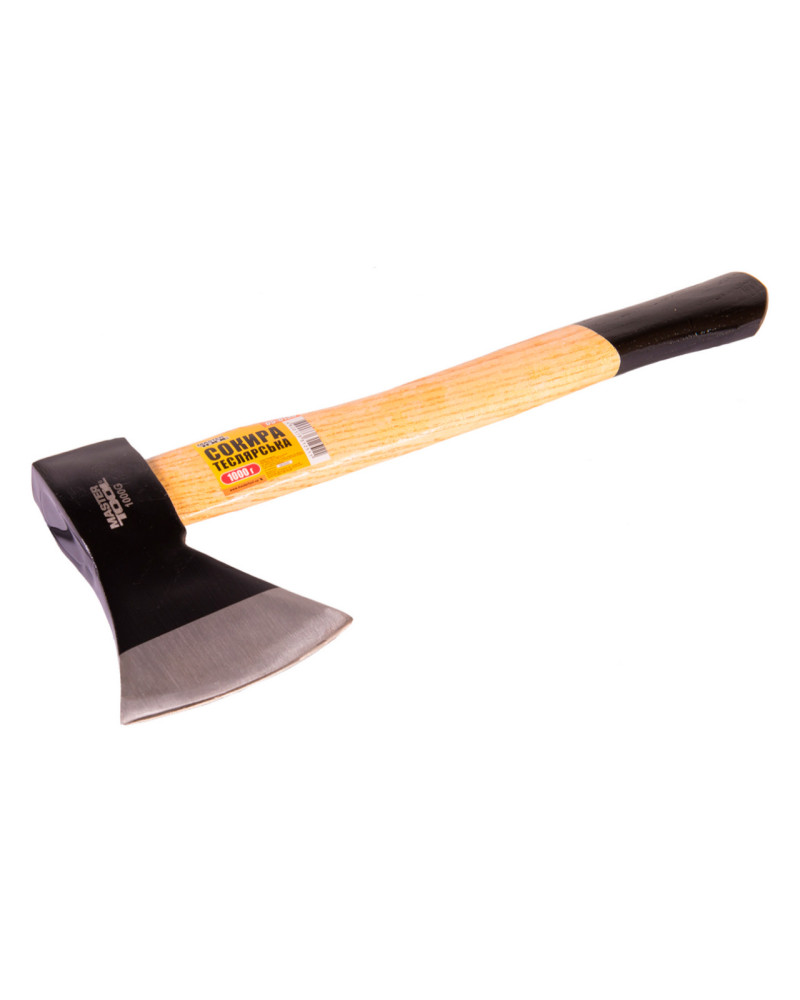 Сокира Mastertool - 1000 г, ручка дерев'яна (05-0130)