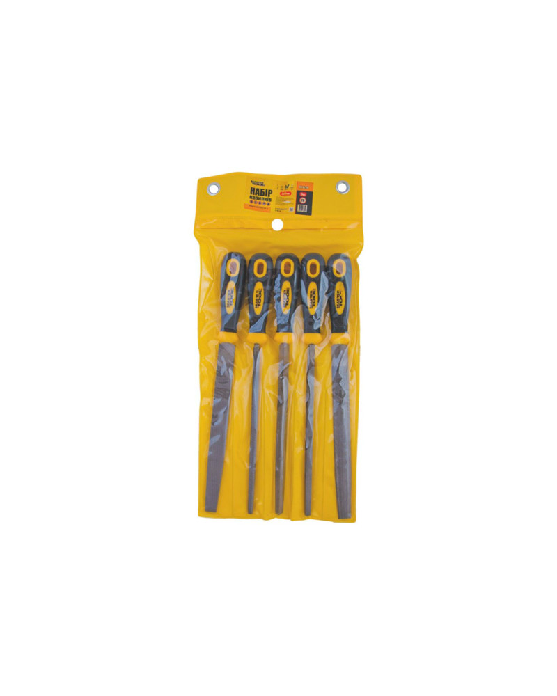 Набір напилків Mastertool - 5 шт. (06-0250)