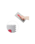 Гладилка Intertool - 280 х 130 мм зуб 8 х 8 мм (KT-0006)