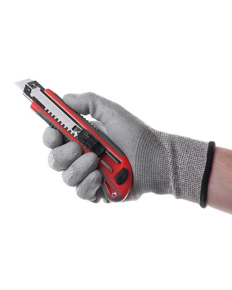 Ніж Intertool - 18 мм автозамок + 3 леза (HT-0508)