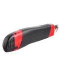 Ніж Intertool - 18 мм гвинтовий, прогумований (HT-0503)