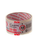 Скотч Intertool - 48 мм х 25 м х 52 мкм, прозорий (KT-0901)