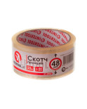 Скотч Intertool - 48 мм х 50 м х 52 мкм, прозорий (KT-0902)