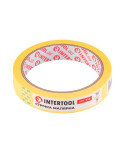Стрічка малярська Intertool - 19 мм х 20 м жовта (DM-1920)