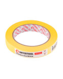 Стрічка малярська Intertool - 19 мм х 40 м жовта (DM-1940)