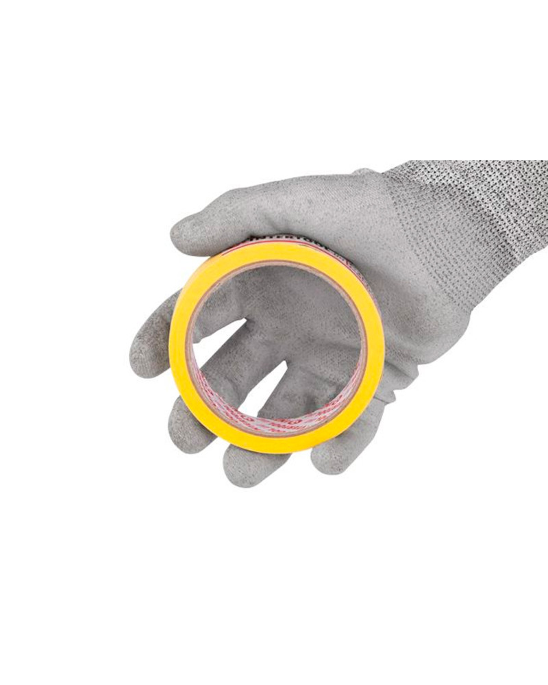 Стрічка малярська Intertool - 25 мм х 20 м жовта (DM-2520)