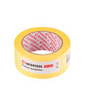 Стрічка малярська Intertool - 48 мм х 40 м жовта (DM-4840)