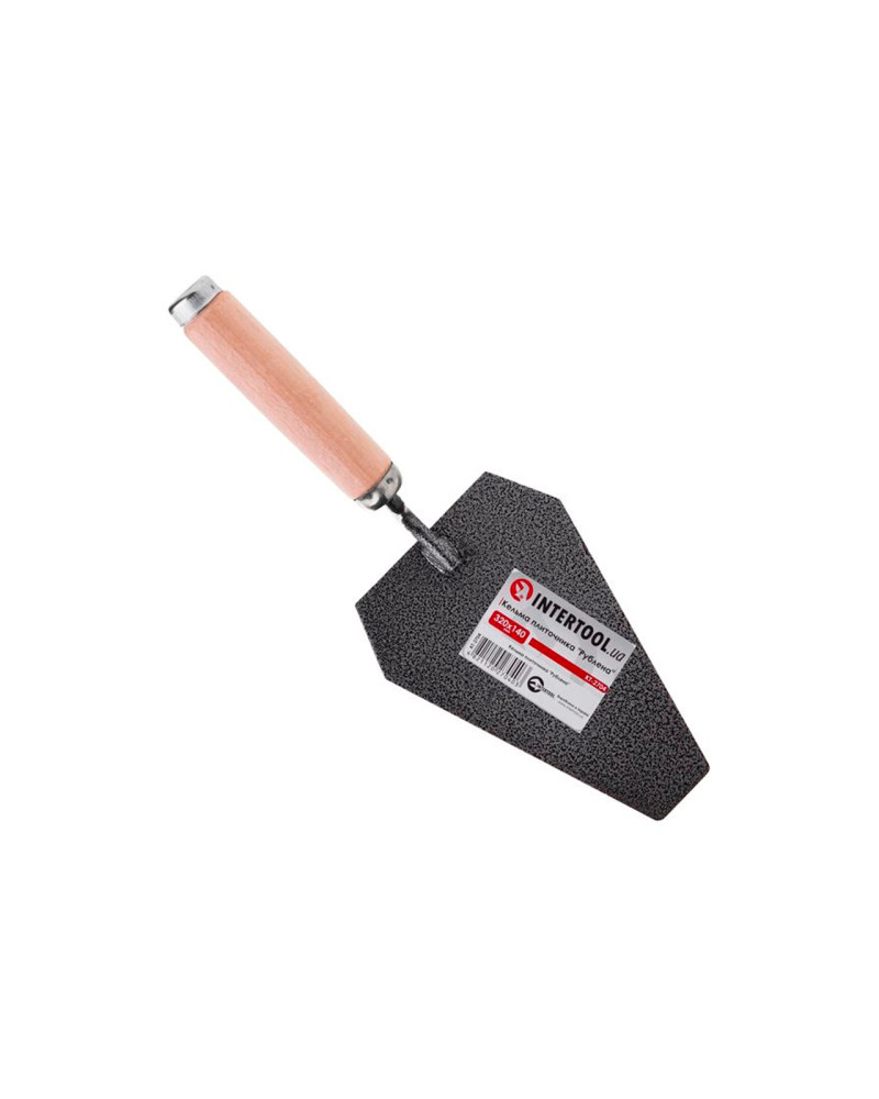 Кельма Intertool - плиточника (КПР) молотковий (KT-2704)