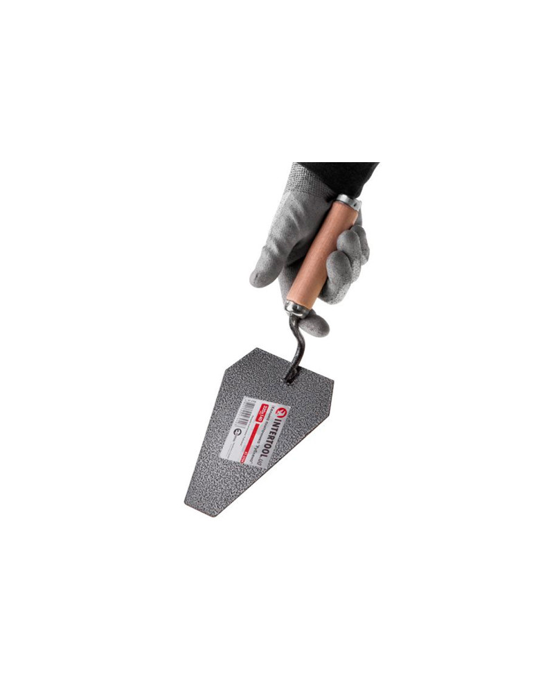 Кельма Intertool - плиточника (КПР) молотковий (KT-2704)