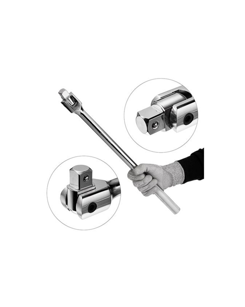 Вороток з карданом Intertool - 3/4