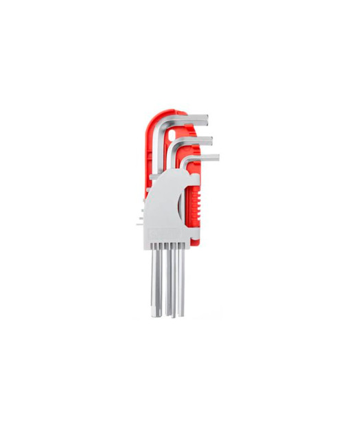 Набір шестигранних ключів Intertool - 9 шт., Подовжені, Prof (HT-1803)