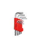 Набір шестигранних ключів Intertool - 9 шт. з кулею (HT-0605)