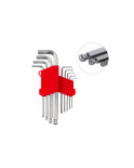 Набір шестигранних ключів Intertool - 9 шт. з кулею подовжені (HT-0603)