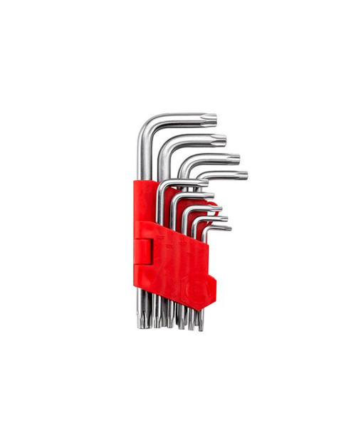 Набір Torx ключів Intertool - 9 шт. (HT-0607)