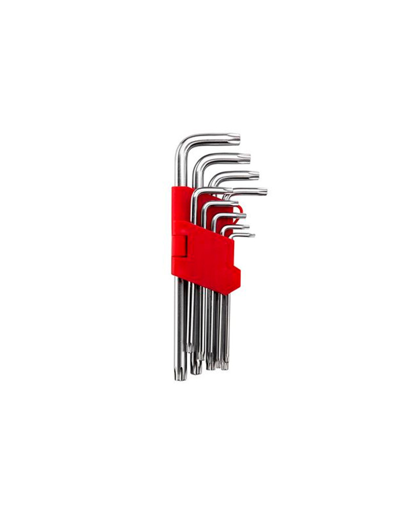 Набір Torx ключів Intertool - 9 шт., Подовжені (HT-0608)