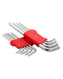 Набір Torx ключів Intertool - 9 шт., Подовжені (HT-0608)