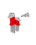 Набір Torx ключів Intertool - 9 шт. з отвором подовжені (HT-0606)