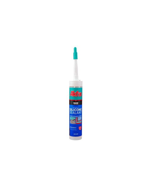 Силікон Akfix - 280 мл білий (100E) (SA042)