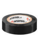 Стрічка ізоляційна Intertool - 10 м Чорна (IT-0011)