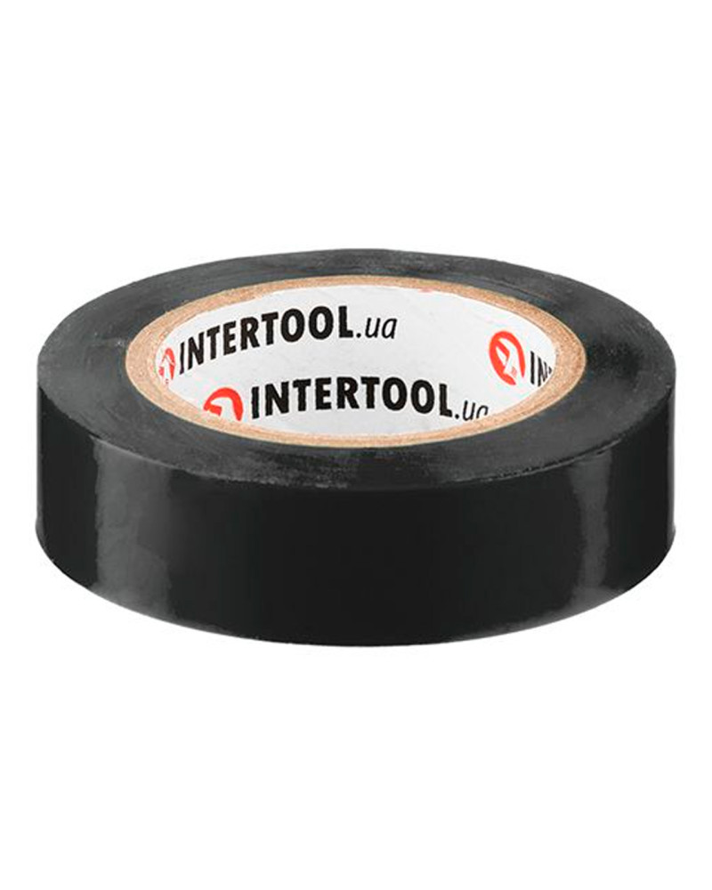 Стрічка ізоляційна Intertool - 10 м Чорна (IT-0011)