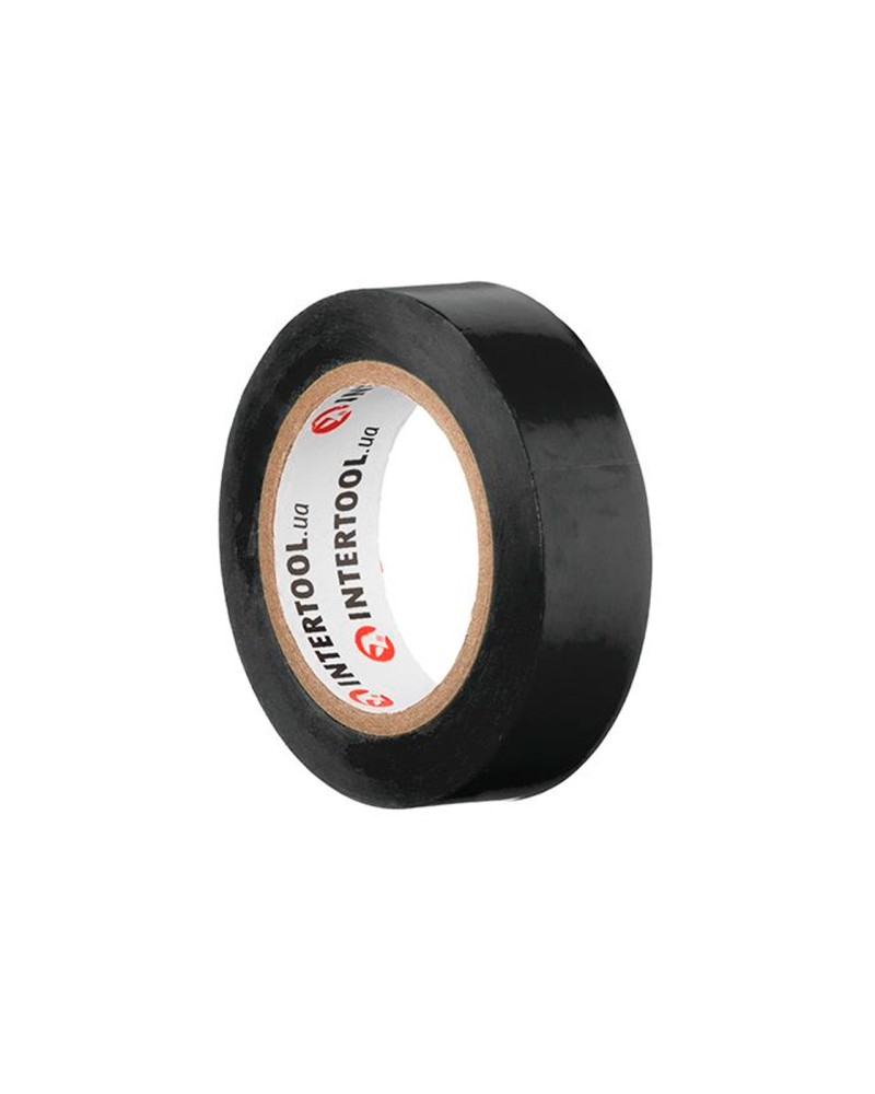Стрічка ізоляційна Intertool - 10 м Чорна (IT-0011)