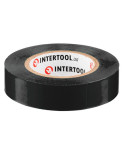 Стрічка ізоляційна Intertool - 15 м Чорна (IT-0016)