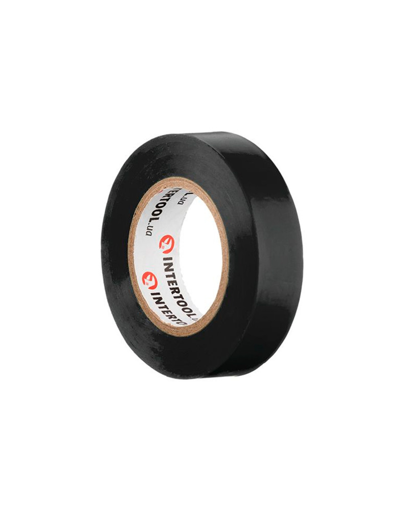 Стрічка ізоляційна Intertool - 15 м Чорна (IT-0016)