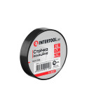 Стрічка ізоляційна Intertool - 20 м Чорна (IT-0021)