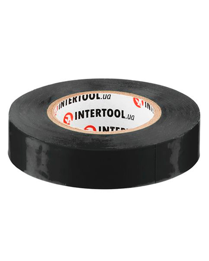 Стрічка ізоляційна Intertool - 20 м Чорна (IT-0021)