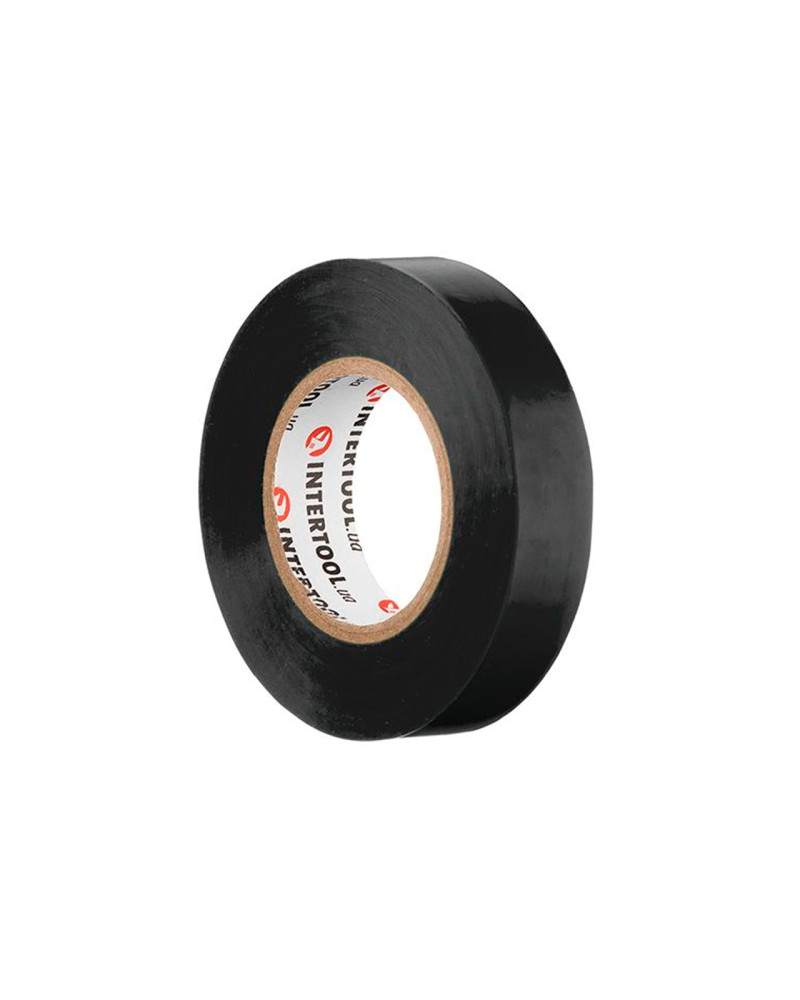 Стрічка ізоляційна Intertool - 20 м Чорна (IT-0021)