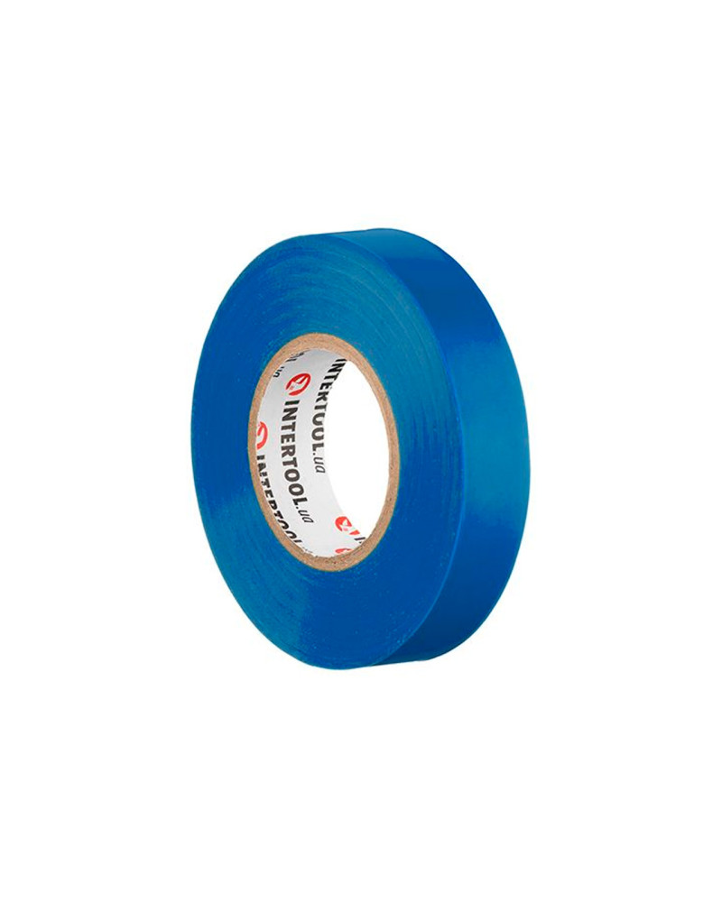 Стрічка ізоляційна Intertool - 25 м синя (IT-0025)
