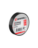 Стрічка ізоляційна Intertool - 25 м Чорна 17 x 0,15мм (IT-0026)