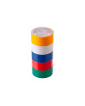 Стрічка ізоляційна Intertool - 25м x 17 x 0,15мм асорті (IT-0029)