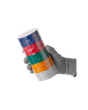 Стрічка ізоляційна Intertool - 25м x 17 x 0,15мм асорті (IT-0029)