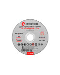 Диск відрізний по металу Intertool - 125 х 1,6 х 22,2 мм (CT-4008)