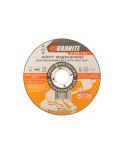 Диск відрізний по металу Granite - 125 х 1,6 х 22,2 мм + 30% (8-06-121)