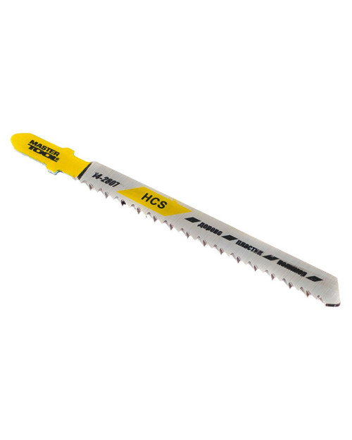Полотно пильне для лобзика Mastertool - 76 х 2,5 мм (реверс) дерево-пластик (5 шт.) (14-2807)