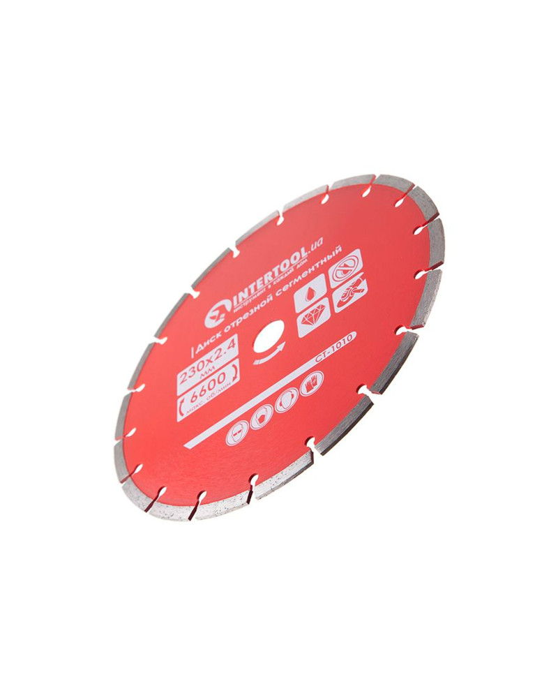 Диск алмазний Intertool - 230 мм сегмент Pro (CT-1010)