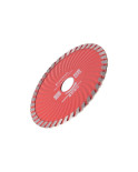 Диск алмазний Intertool - 125мм x 22-24% турбохвиля PRO (CT-2007)