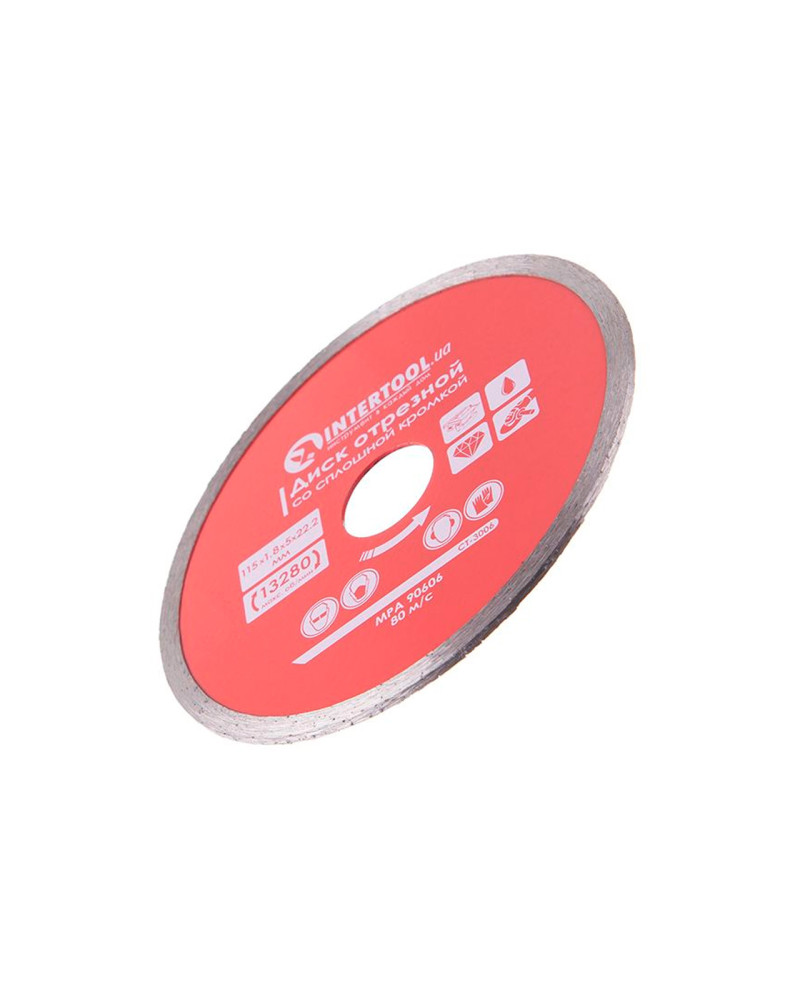Диск алмазний Intertool - 115 мм плитка Pro (CT-3006)