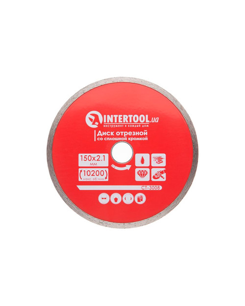 Диск алмазний Intertool - 150 мм плитка Pro (CT-3008)