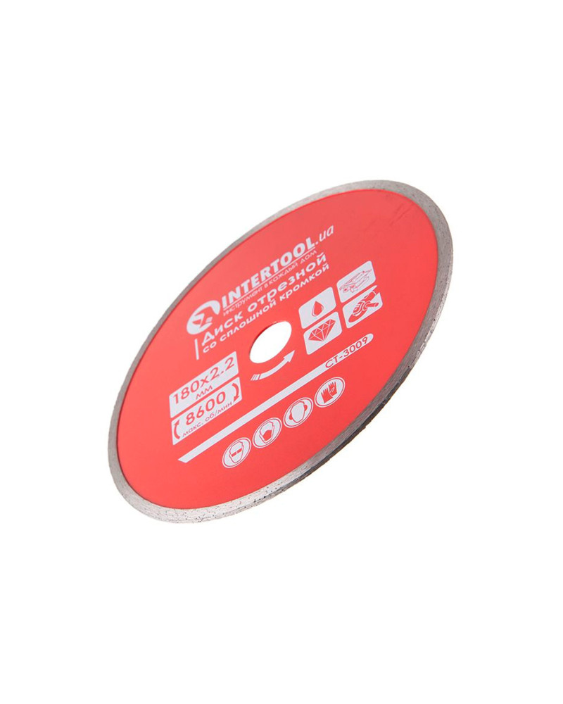 Диск алмазний Intertool - 180 мм плитка Pro (CT-3009)