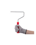 Ручка для валика Intertool - 180 х 8 мм хром (KT-4920)