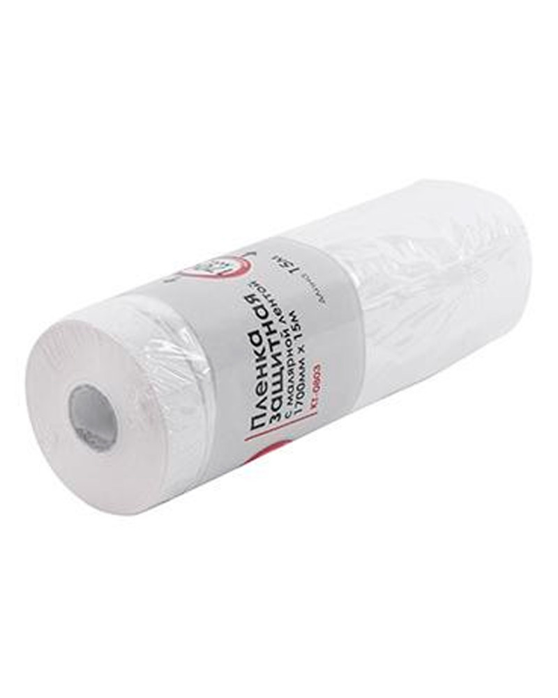 Плівка захисна з малярською стрічкою Intertool - 1,7 х 15 м (KT-0803)