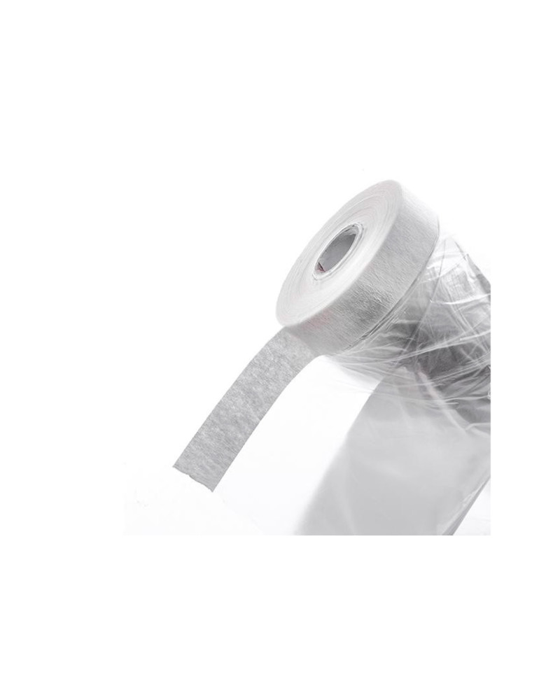 Плівка захисна з малярською стрічкою Intertool - 2,4 х 15 м (KT-0804)