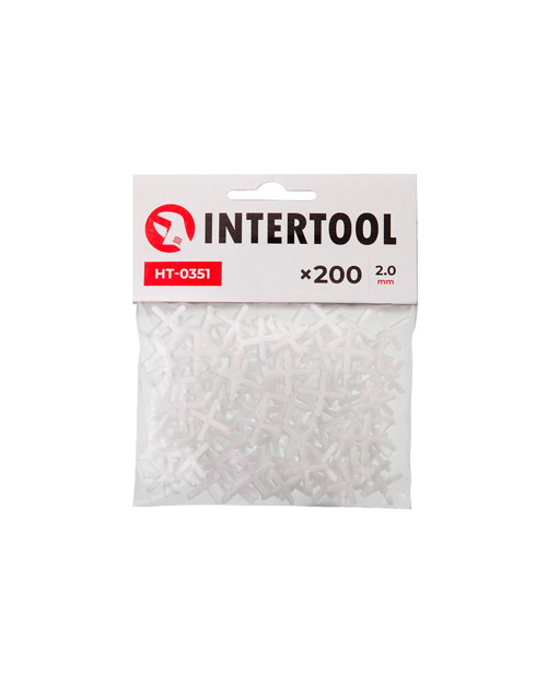 Хрестики для плитки Intertool - 2 мм (200 шт.) (HT-0351)