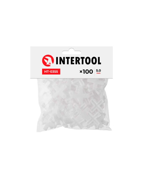 Хрестики для плитки Intertool - 5 мм (100 шт.) (HT-0355)